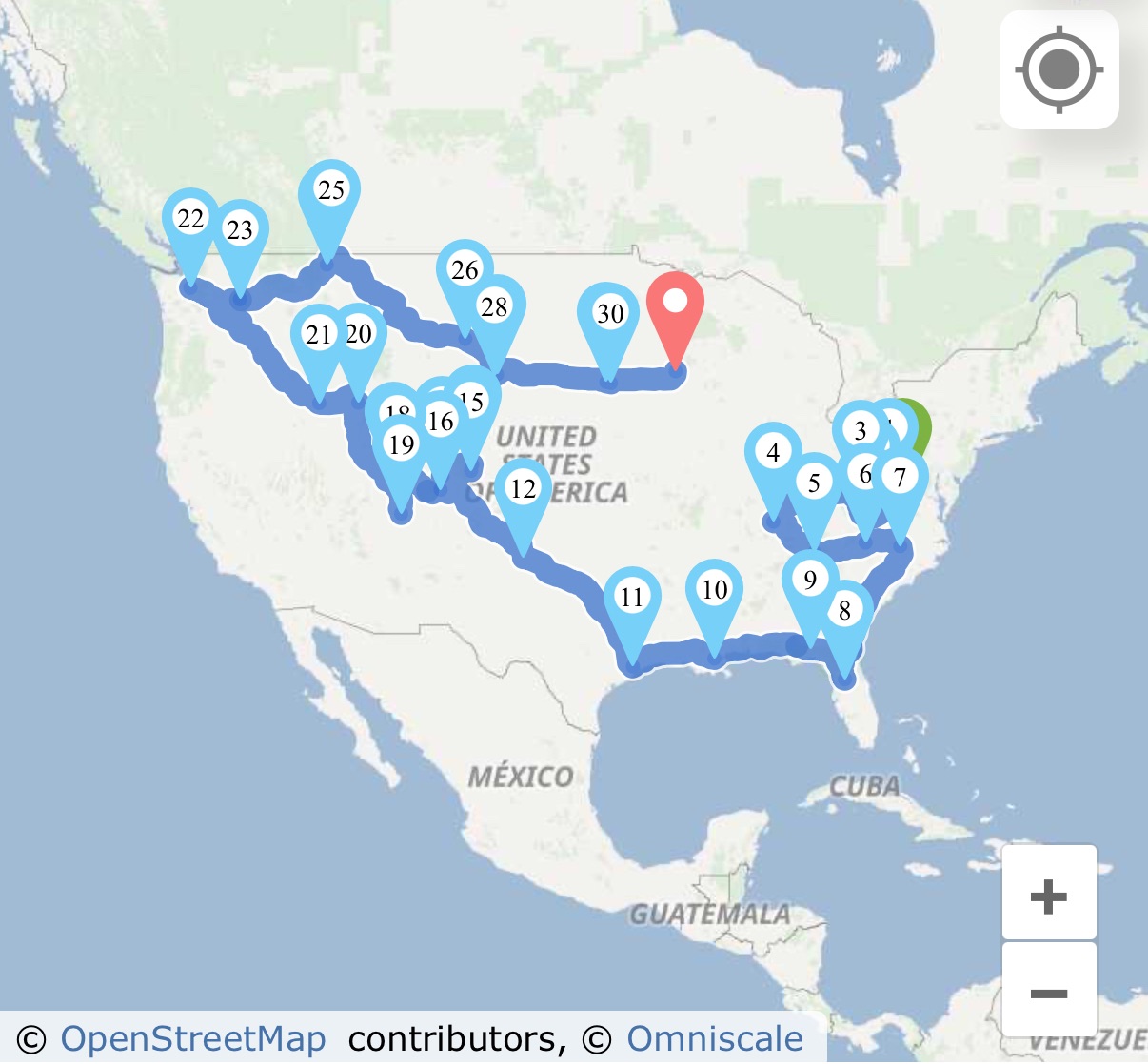 Charlottesville, VA to Rochester, MN