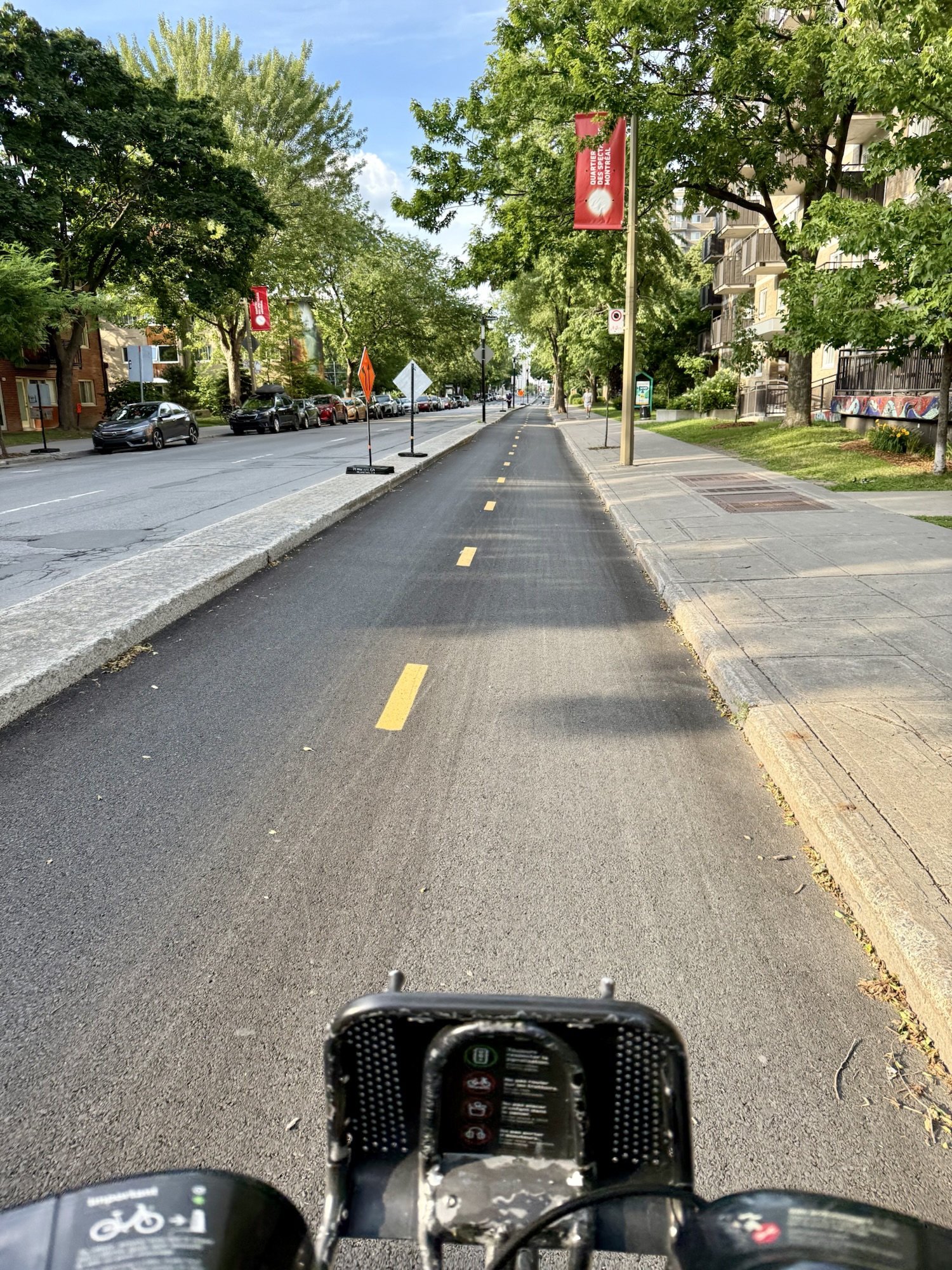 Montreal bikeway